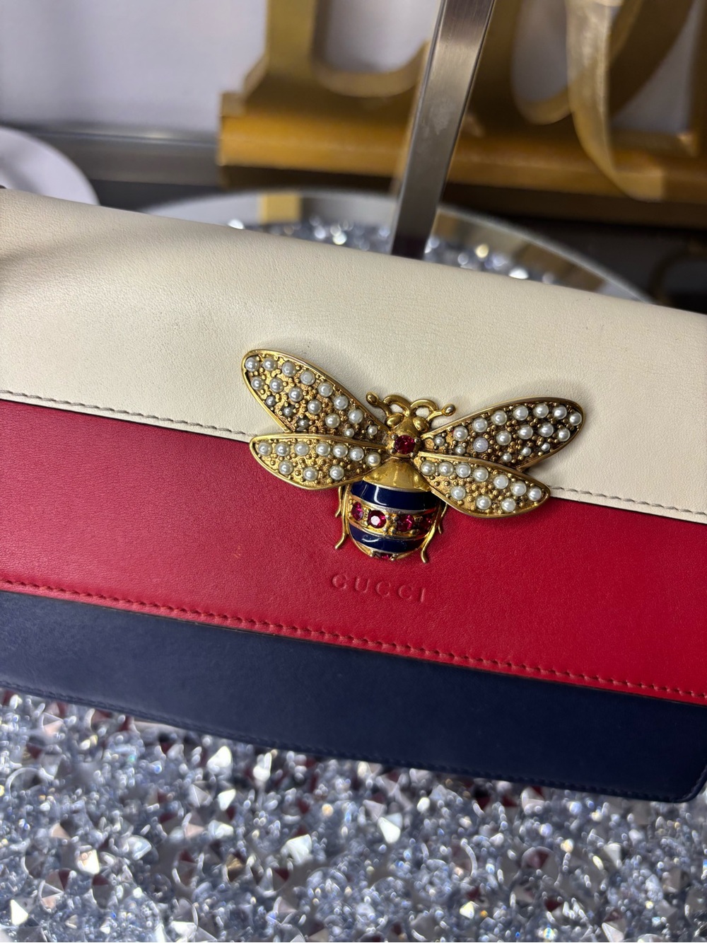 Gucci Queen Margaret Leather Mini Bag EUC - Picture 3 of 17